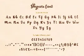 Shyness font