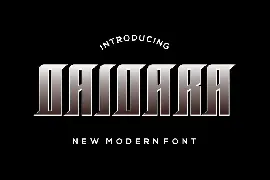 Daidara font