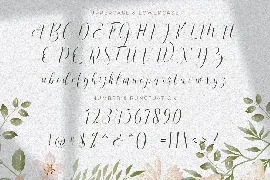 Rusthina - Love Script Font