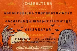 Darkstein - Horror Font