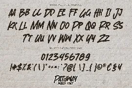 PATHWAY - Brush Font