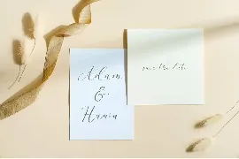 Airthay - Modern Calligraphy Wedding Font