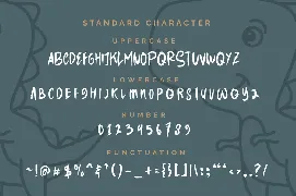 Modhy - A Handmade Playful Typeface font