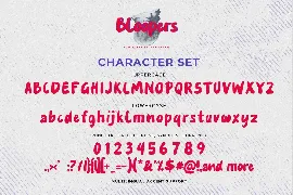 Bloopers - Fun Display Typeface font