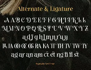 Ramesha - Modern Serif Font