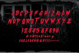 Metalmol Horror Metal Font