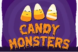 Melted Monster - Halloween Pack Layered Font