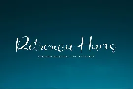 Gomha Signature font