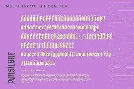 Porsyline font