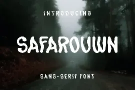 JAFAROWN FONT