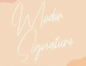 Etiquette - Modern Signature Font