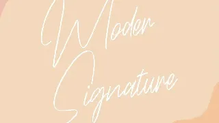 Etiquette - Modern Signature Font