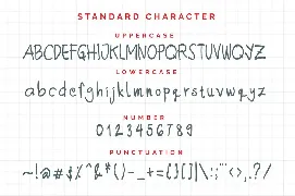 Garycho - A Handmade Playful Font