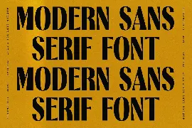 Merolkins Modern Sans Serif Font