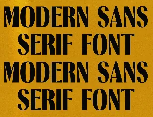 Merolkins Modern Sans Serif Font