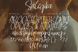 Salegika font