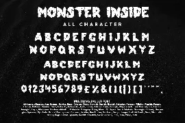 Monster Inside font