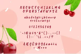 Fresh Cherry font