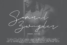 Romello Brush Signature Font