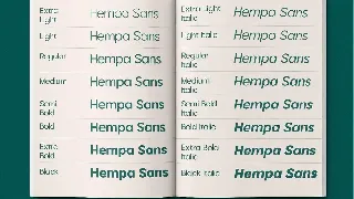 Hempa Sans Geometric Font