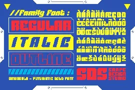 Smugbuld â€“ Futuristic Bold Font