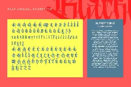 Kalecius font