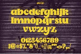 Baxik - Fat Funk Font