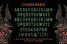 The Geronide - Hand Drawn Sans Serif font