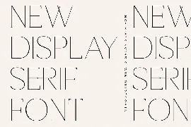 Mochreh New Display Serif Font