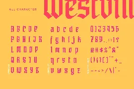 Westville font