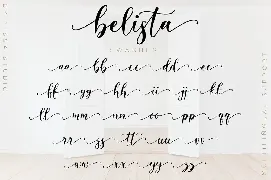 Belista - Elegant Script Font