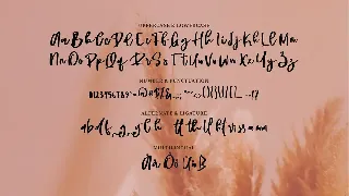 Mulyadi | A Beauty Script Font