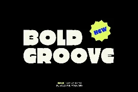 WTF Bold Groove font