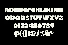 WTF Bold Groove font