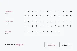 Alterwave - Font Family