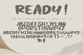 Ready font