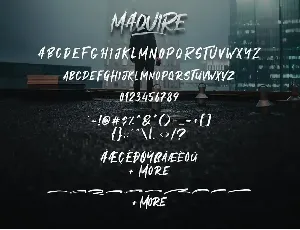 Maquire Brush Font