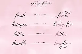 Glitzier font