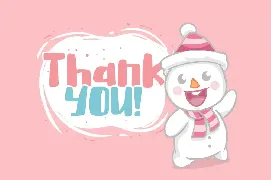 Cute Snowman font