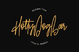 Olgoods Script Font