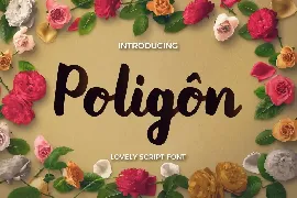 Poligon font