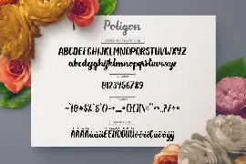 Poligon font