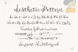 Aesthetic Pattern - A Duo Font