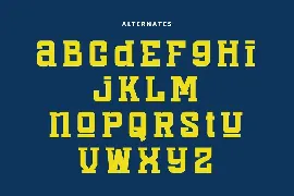 Carcher - Authentic Sport Font