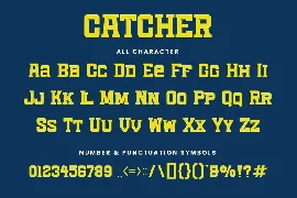 Carcher - Authentic Sport Font