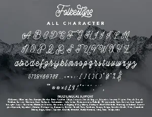 Folkestone - Modern Vintage Script Font