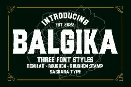 Balgika font