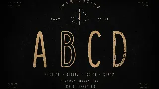 Dutchy - Vintage Type Family font