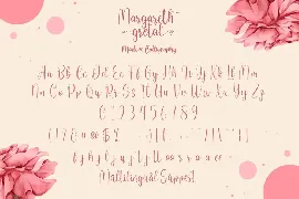 Margareth Gretal Script font