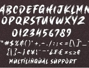 Brush King - Brush Font